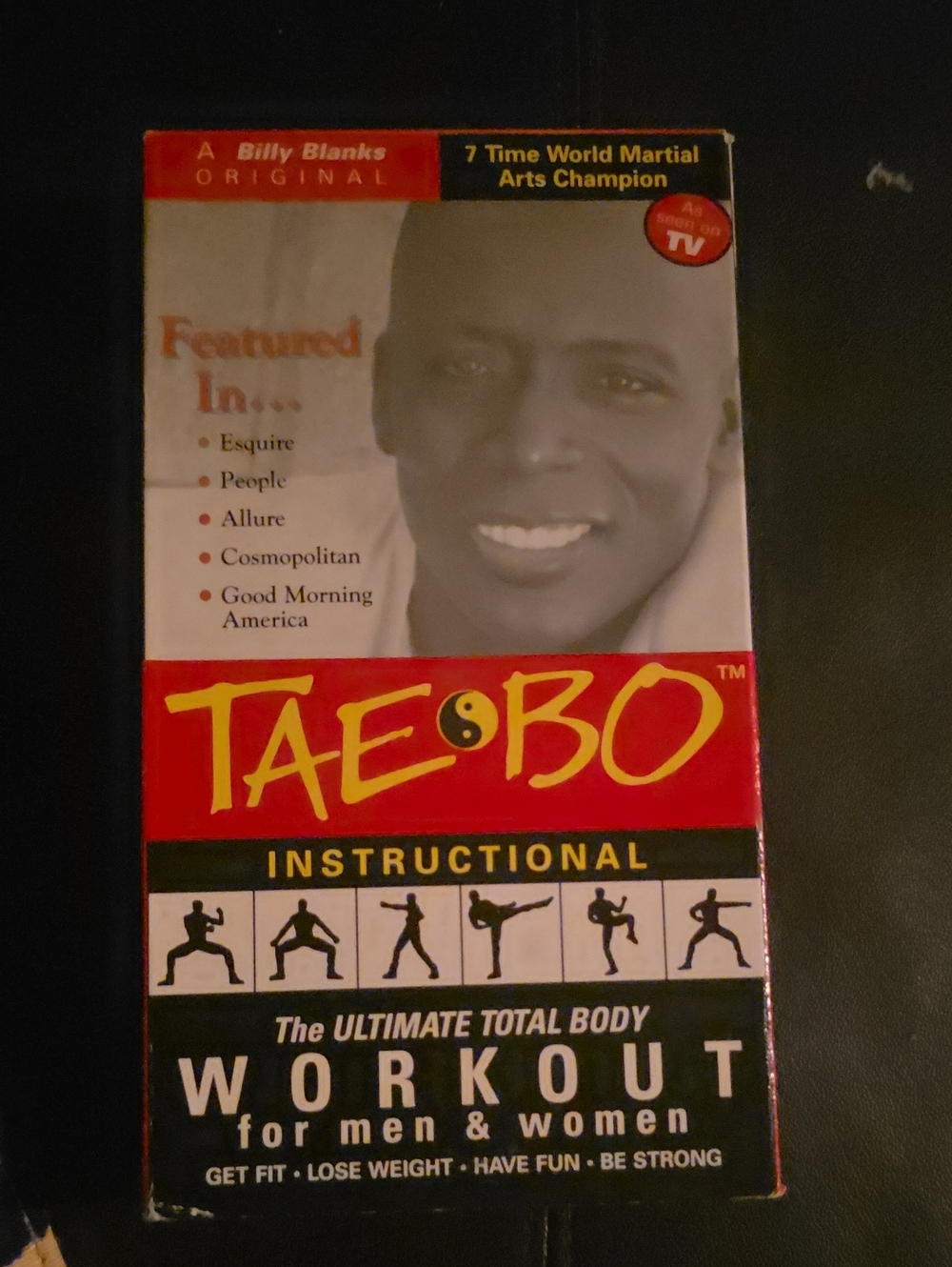 Tae Bo Instructional Workout VHS